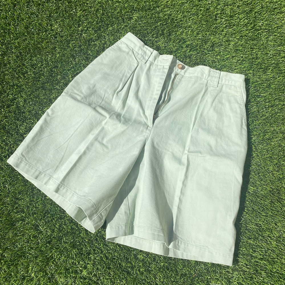 High Waisted Bermuda Shorts